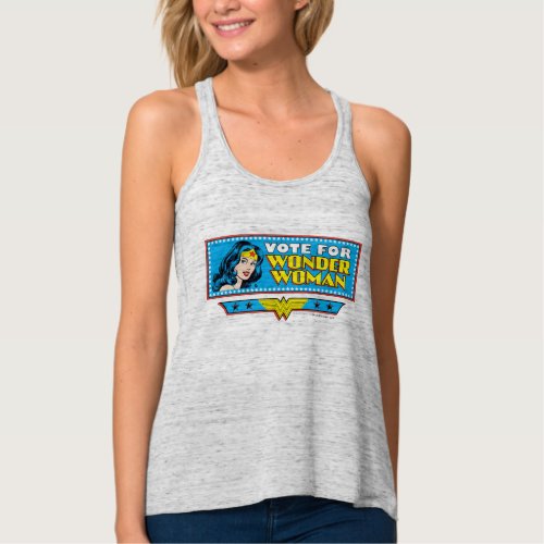 Vote for Wonder Woman Tank Top