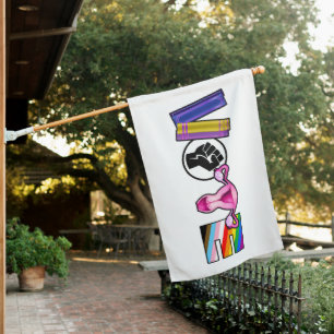 Vote for your Human Rights House Flag