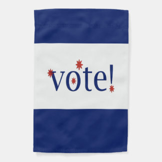 Vote Garden Flag