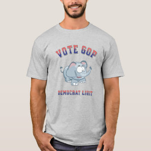 VOTE GOP - Democrat Light t-shirt