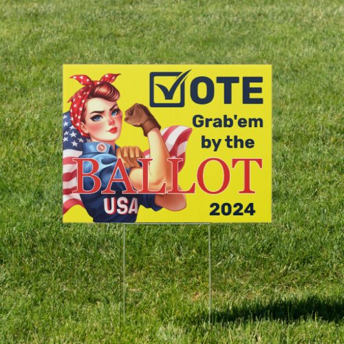 Vote Grabem by the BALLOT _ 2024 Election Sign