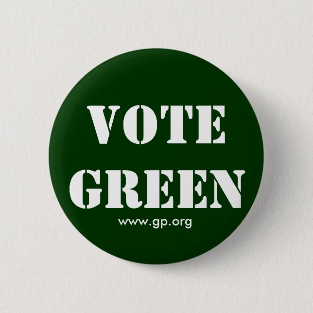 VOTE GREEN BUTTON (Front)