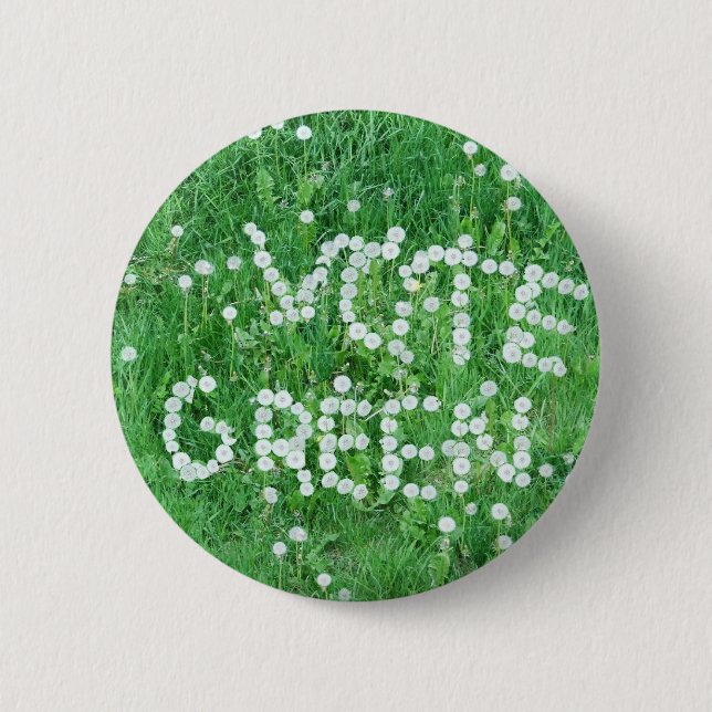 Vote Green Pinback Button (Front)