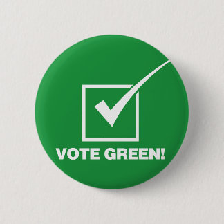 Vote Green - Solid Button