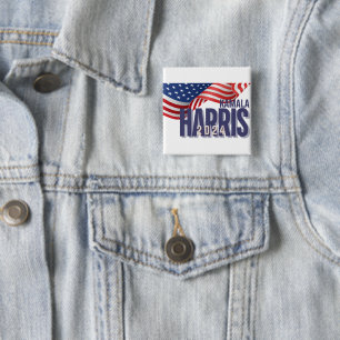 Vote Harris Election 2024 Button