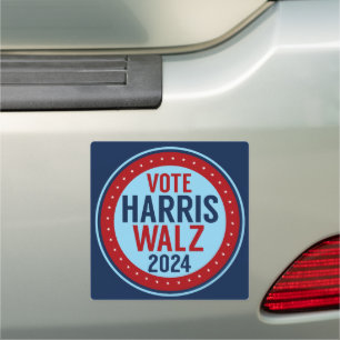 Kamala Harris 2024 Presidential Campaign Bumper Sticker – 9x3 Inches, 2-Pack, Vinyl, Made In USA