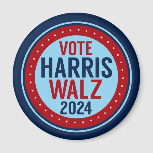 Vote Harris Walz for President 2024 Election Magnet