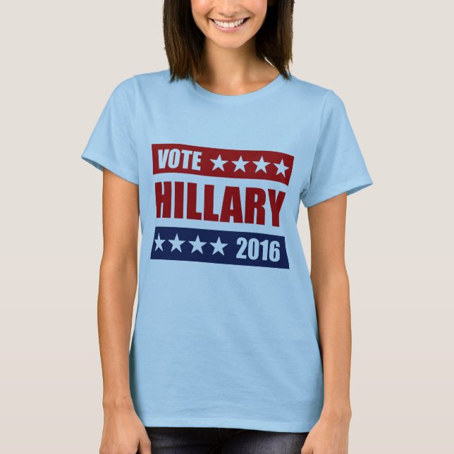 VOTE HILLARY 2016.png T-Shirt (Front)