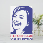 vote hillary clinton 2016 (Standing Front)