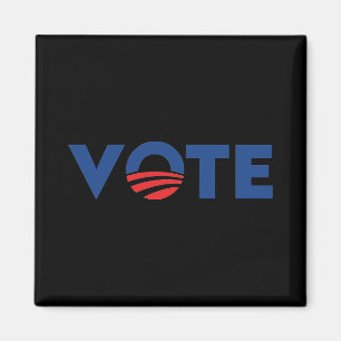 Vote hope red black and blue typography democrat magnet