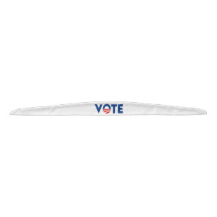 Vote hope red white and blue typography democrat tie headband