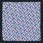 Vote hope red white blue modern typography pattern bandana<br><div class="desc">Vote hope red white blue modern typography pattern bandana / dog bandana.</div>