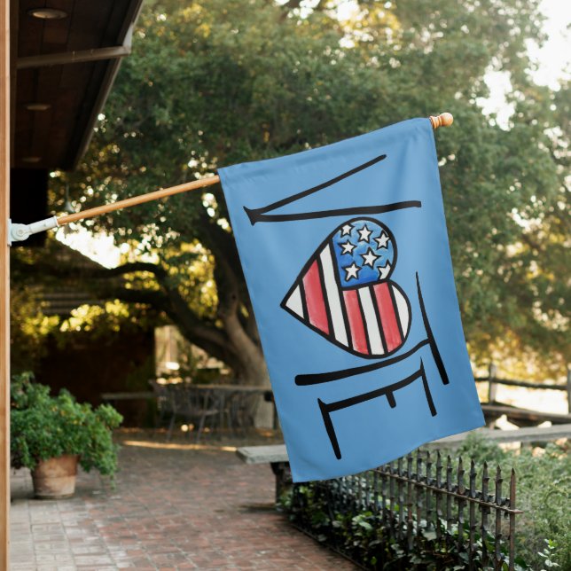 VOTE  HOUSE FLAG (In SItu)
