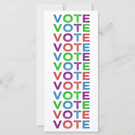 VOTE in Multi-colors (Back)