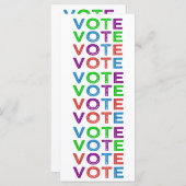 VOTE in Multi-colors (Front/Back)