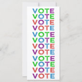 VOTE in Multi-colors (Front)