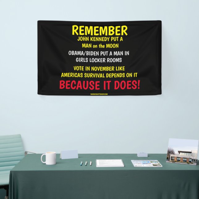 VOTE IN NOVEMBER BANNER (Tradeshow)