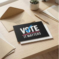 Vote It Matters Voting Awareness Message