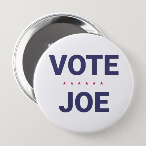 Vote Joe 2020 US election Democrats Button
