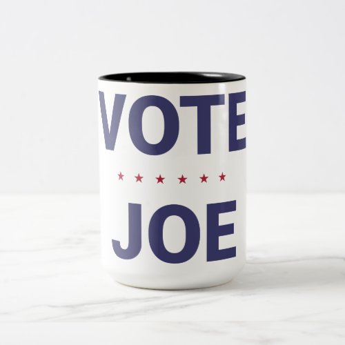 Vote Joe 2020 US election Democrats Two_Tone Coffee Mug