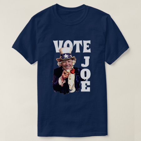 Vote Joe Biden As Uncle Sam T-shirt