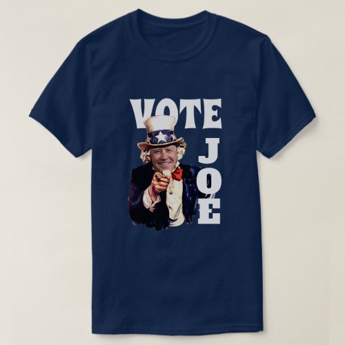 Vote Joe Biden as Uncle Sam T_Shirt