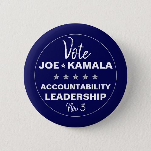 Vote Joe Biden Kamala Harris 2020 Template Button