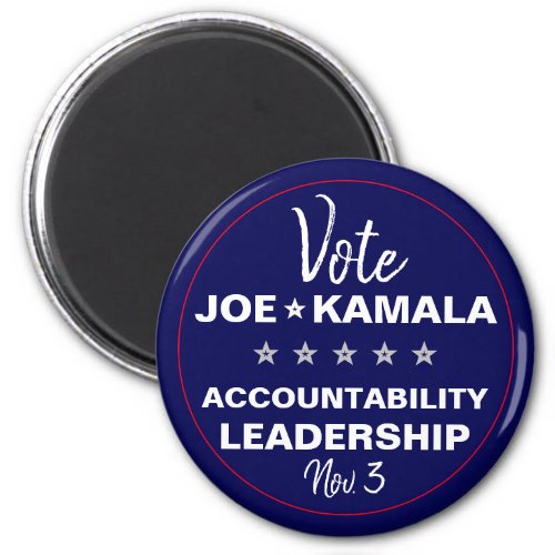 Vote Joe Biden Kamala Harris 2020 Template Magnet