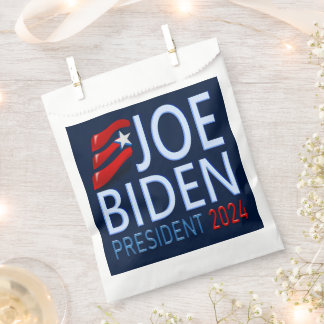 Vote Joe Biden President 2024 Election Favor Bags