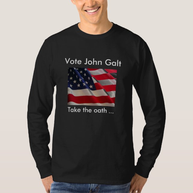 Vote John Galt T-Shirt (Front)