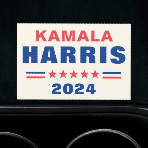 Vote Kamala Harris 2024 Election Bumper Magnet