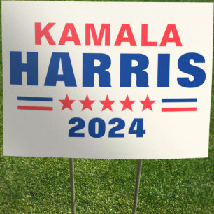 Vote Kamala Harris 2024 Election Outdoor Yard Sign