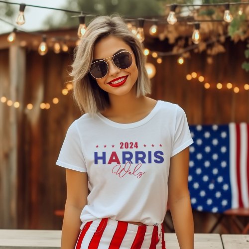 Vote Kamala Harris 2024 For The People President T_Shirt