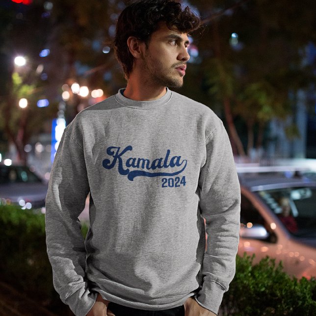 Vote Kamala Harris 2024 Navy Varsity Sweatshirt (Creator Uploaded)