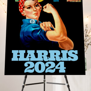 Vote Kamala Harris 2024 US Presidential Election  Foam Board