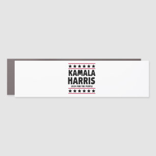 Vote Kamala Harris for President Blue Election Car Magnet