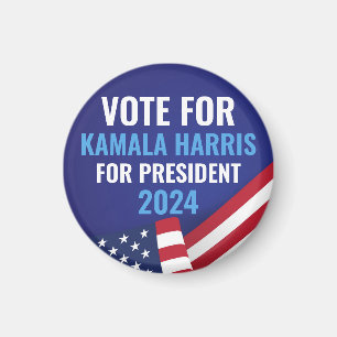 Vote Kamala Harris For President  Magnet