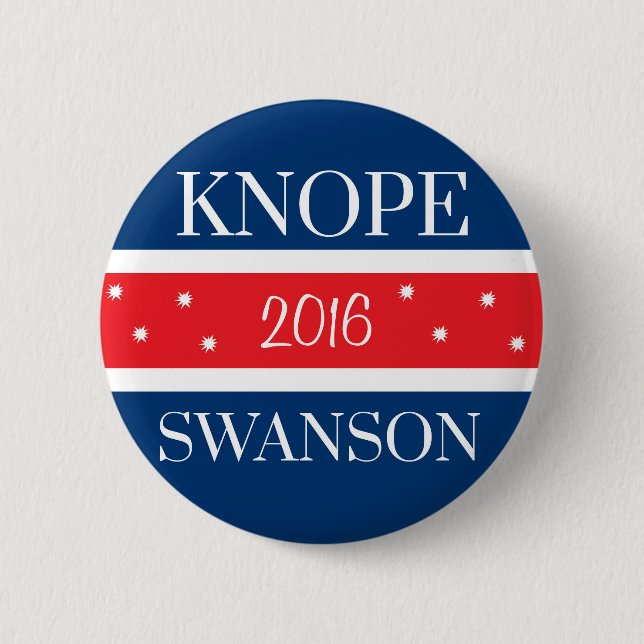 Vote Knope Button (Front)