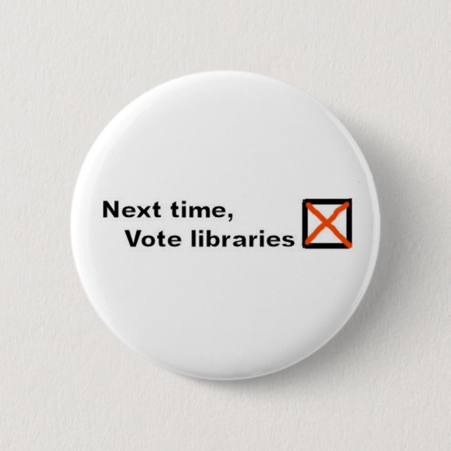 Vote libraries badge button (Front)