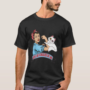Vote like a Childless Cat Lady Is Voting Women Ret T-Shirt