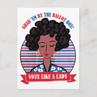 Vote Like A Lady Postcard