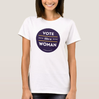 Vote like a woman tee 3