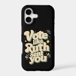 Vote Like Ruth Sent You Uterus Feminist LGBT iPhone 17 Case