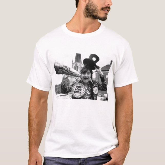 Vote Lord Sutch T-Shirt (Front)