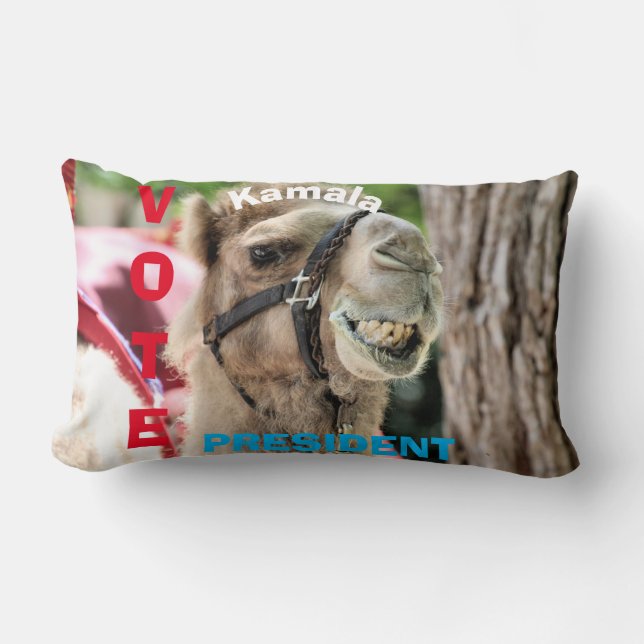 Vote Lumbar Pillow (Front)