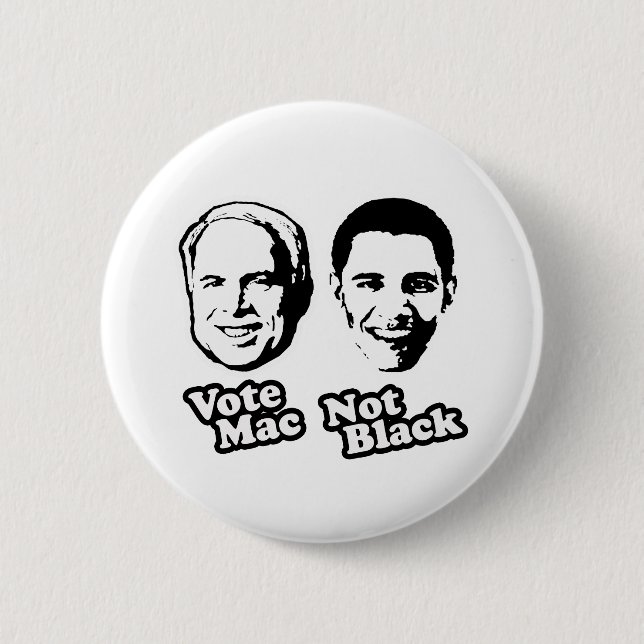 VOTE MAC NOT BLACK BUTTON (Front)