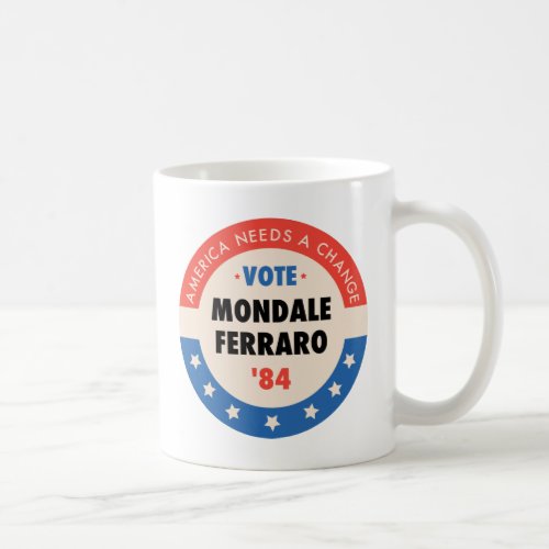 Vote MondaleFerraro 84 Coffee Mug