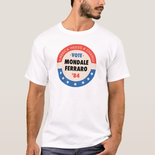 Vote MondaleFerraro 84 T_Shirt