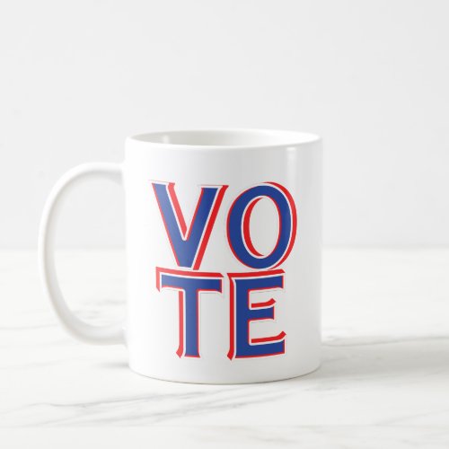 Vote Mug Cup Elections Campaign Merchandise 