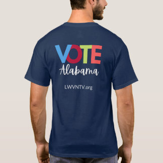 Vote Multi-Color Block Letters T-Shirt